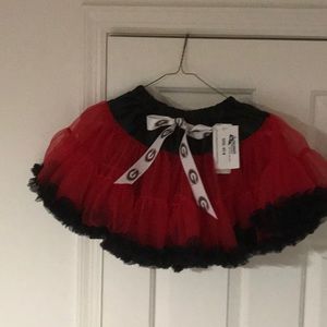 NWT University of Georgia girl’s petticoat/skirt